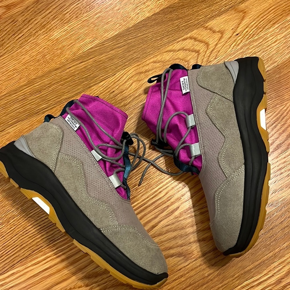Nwt Suicoke Robbs-Ab Boots Size 9 Purple Gray — image 6 of 8